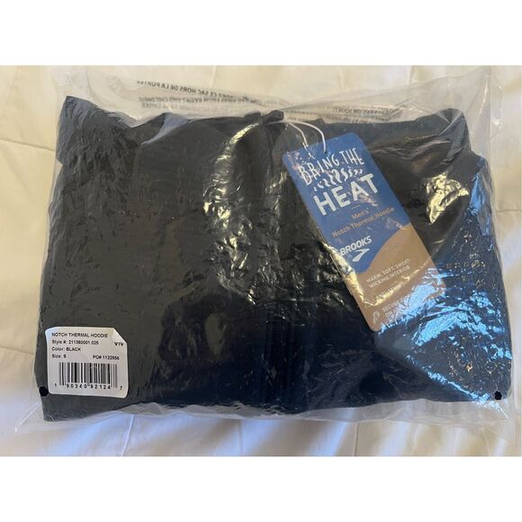 Brooks Men's Notch Thermal Hoodie - Picture 12 of 12